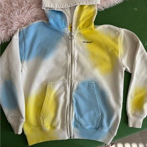 Off-white Tie-die Hoodie